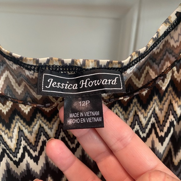 Jessica Howard sleeveless Maxi dress Perfect for Thanksgiving - Picture 3 of 4